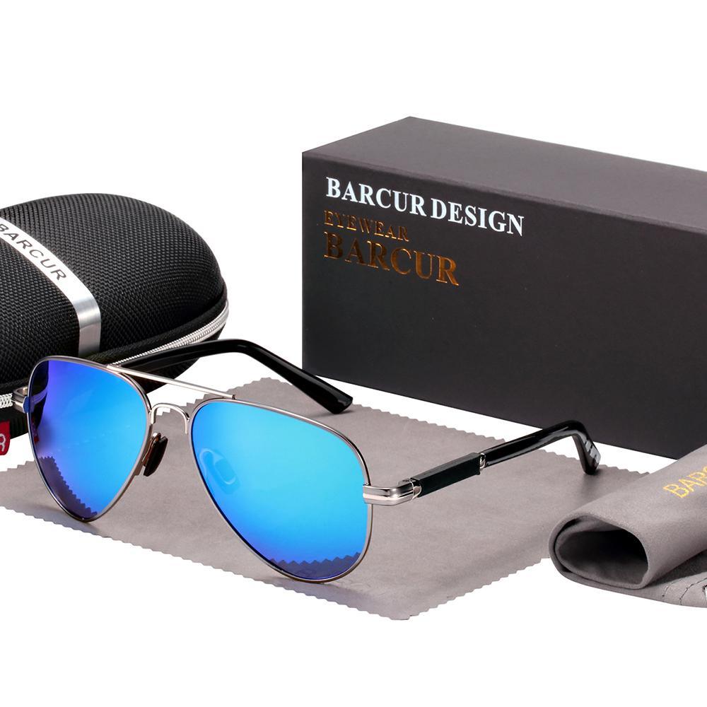 Aviation Luxury New Polarized Mens Sunglasses Pilot Style Men Accessories Driving Fishing Hiking Eyewear With UV400 Protection - SJB-DIAMOND ELITES