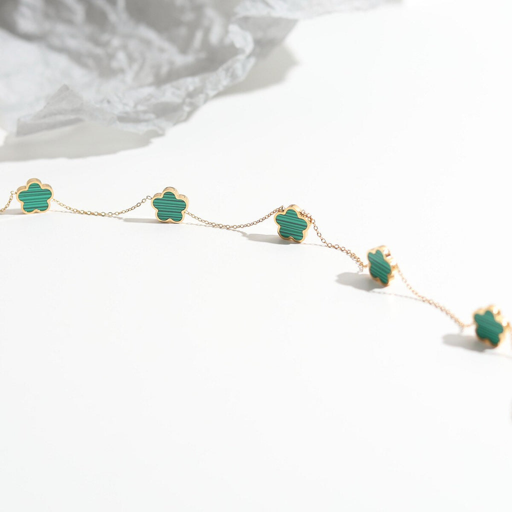 Flower Charm Bracelets Pi-Mart
