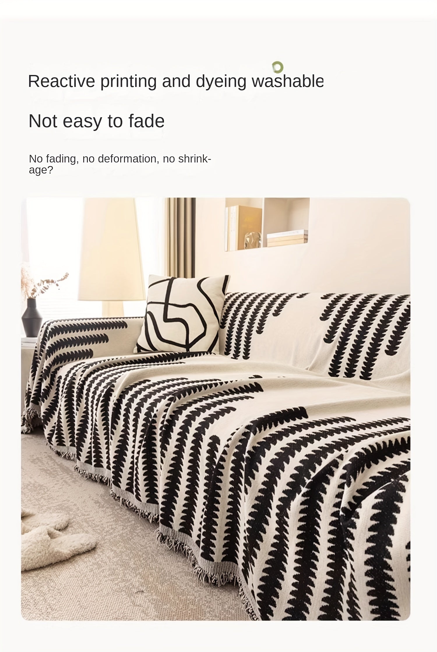 1pc Soft Chenille Sofa Protector - All-Season Universal Fit, Anti-Cat Scratch, Stain-Resistant, Plush Throw Blanket, Living Room and Bedroom Decor Essential - Easy Care, Machine Washable, and Durable Lootquake LLC