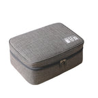 Data cable storage bag, large-capacity grid charger storage bag, mobile hard disk, earphone bag, travel portable waterproof digital bag. - SJB-DIAMOND ELITES