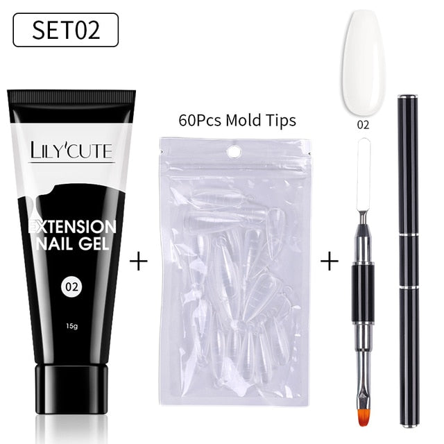 Extension Gel Set - SJB-DIAMOND ELITES