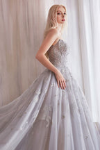 Constellation Selene Tulle Ball Gown Purplish Diva