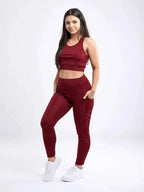 Racerback Training Crop Tank – Lightweight & Breathable for Workouts - SJB-DIAMOND ELITES