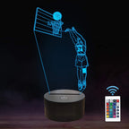 Basketball 3D Lamp - SJB-DIAMOND ELITES