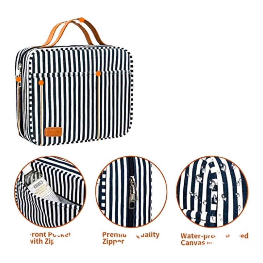 Waterproof Wash Bag, Wash Bag, Cosmetic Bag, Wash Set with Hook Travel Set Storage Bag, Toiletry Bag - SJB-DIAMOND ELITES