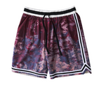 Men's Vintage Bleached Denim Shorts for Summer Streetwear