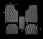 Universal Right Rudder Foot Pad Leather Quilted Embroidered Full Surround Pi-Mart
