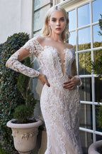 Bohemian Lace Mermaid Gown Purplish Diva