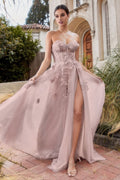 Felicity Lace Sweetheart Tulle Gown Purplish Diva