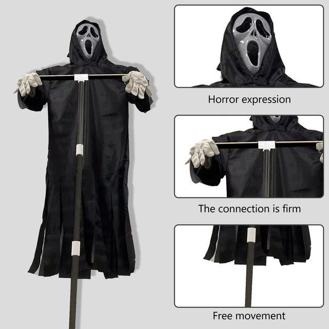 Garden Ghostface Scarecrow Pi-Mart