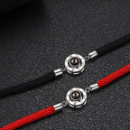 925 Sterling Silver Projection Corn Knot Tibetan Bracelet