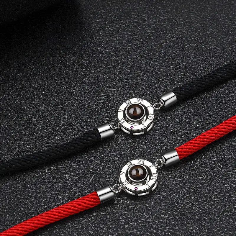 925 Sterling Silver Projection Corn Knot Tibetan Bracelet