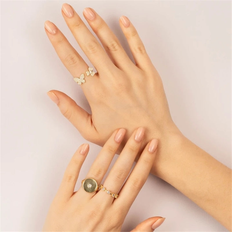 Copper Open Rings Pi-Mart