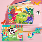 Children's Busy Book Educational Toys Repeated Paste Pi-Mart