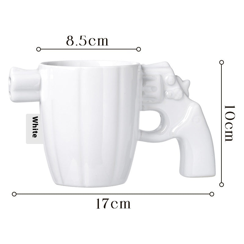 Creative Fiveshooter Ceramic Explosion-proof Mug Pi-Mart