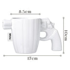 Creative Fiveshooter Ceramic Explosion-proof Mug Pi-Mart