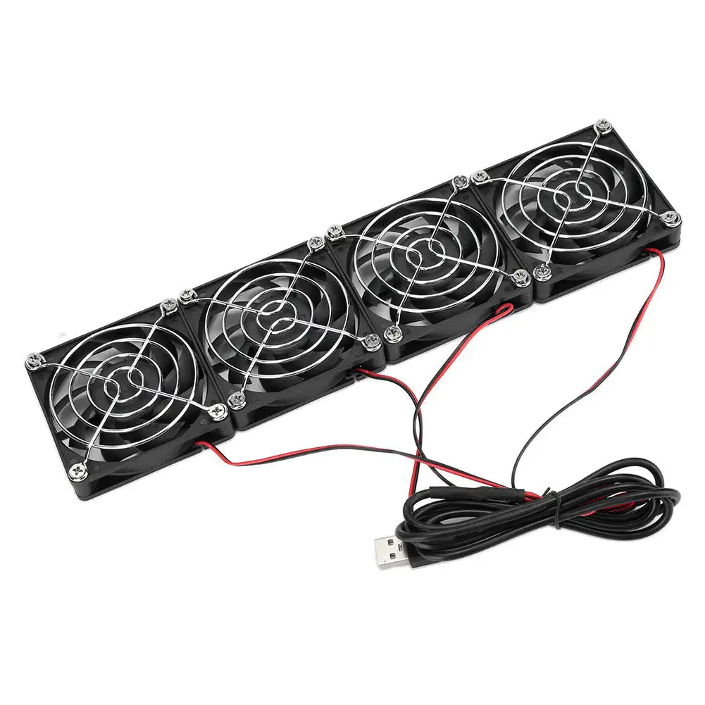 Router Cooling Fans 5V USB Power Heat Sink ABS for ASUS RTAC5300 R7900 R8000 Computer Supplies - SJB-DIAMOND ELITES