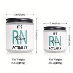 1pc Lavender Scented Candle 5.3oz Soybean Wax Best Nurse Ever Gifts Idea for Women Men RN Friend Nursing Supervisor Bestie Guy Cowoker Him Her on Practitioner School Nurse Graduation Thank You Appreciation Birthday Christmas Lootquake LLC