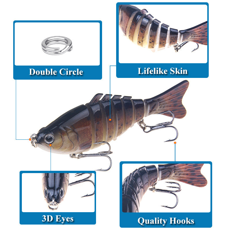 More Than Lure Seven Fish 16g10cm Fake Bait Pi-Mart