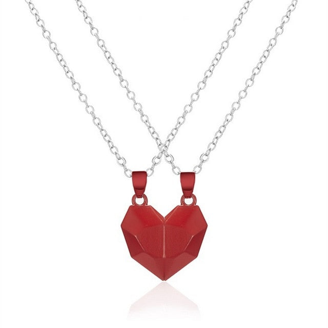 Korean Fashion Magnetic Couple Necklace Pi-Mart