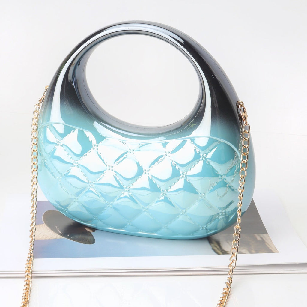 Shell Glossy Acrylic Bag, Shinny Dinner Colorful Bag Evening Clutch Purse Casual, Clutch Purse Party, Prom Bag, Party Purse, Prom Bags Clutch, - SJB-DIAMOND ELITES