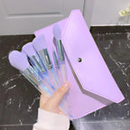 Purple Makeup Brush Set - SJB-DIAMOND ELITES