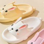 Cute Rabbit Slippers For Kids Women Summer Home Shoes Bathroom Slippers Pi-Mart