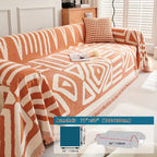 1pc Boho Style Sofa Cover, Anti Pet Scratch Couch Cover, Y Non-Slip Sofa Slipcover Furniture Protector, for Bedroom Living Room Home Decor Couch Cover Blanket Sofa Cover Blanket Sofa Throw Blanket