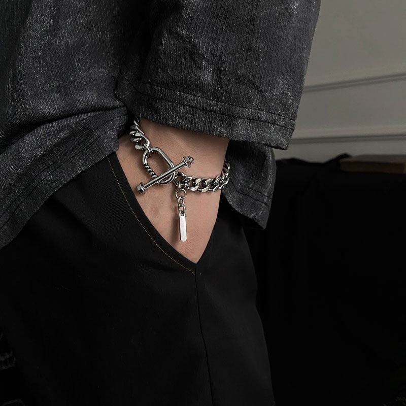 Metal Buckle Bracelet Pi-Mart