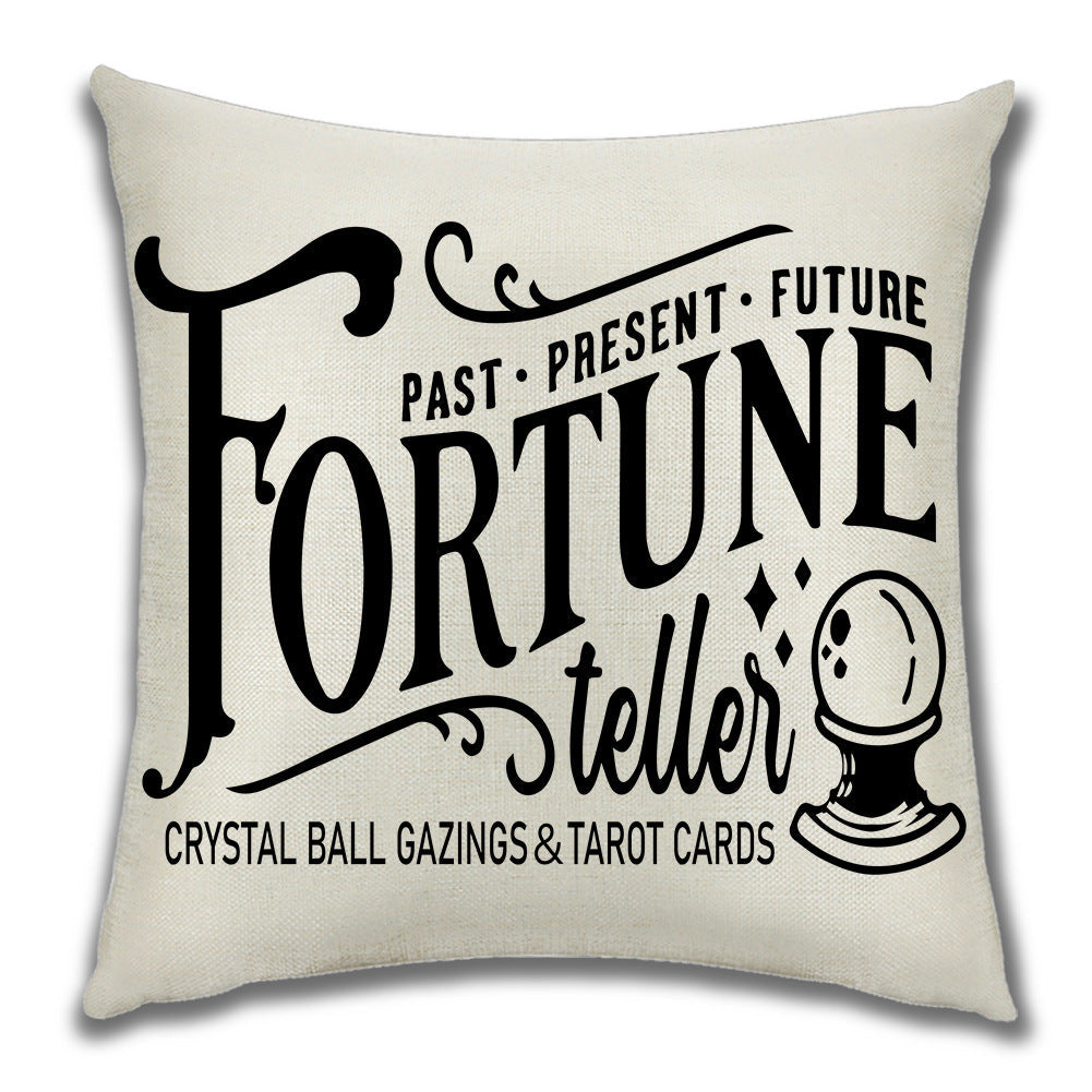Cartoon Pumpkin Castle Sofa Cushion Cushion Pillowcase Pi-Mart