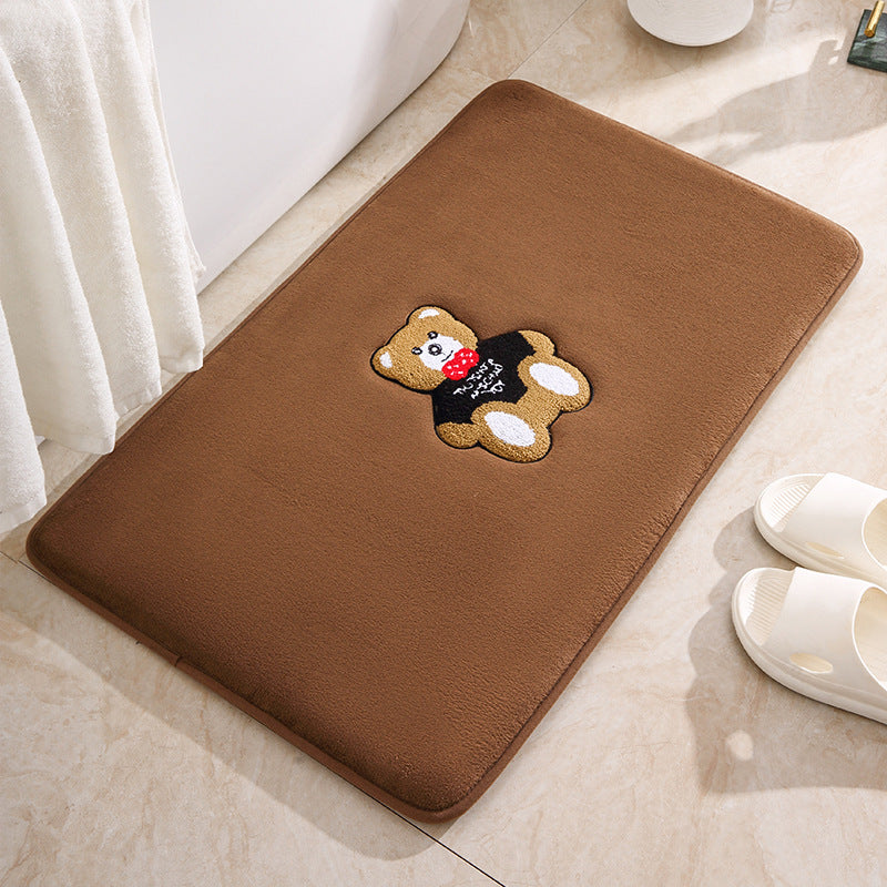 Absorbent Non-slip Living Room Bathroom Floor Mat Pi-Mart