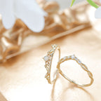Exquisite Crown Hollow Ring Girl Pi-Mart