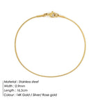 Stainless Steel Snake Chain Bracelet Pi-Mart