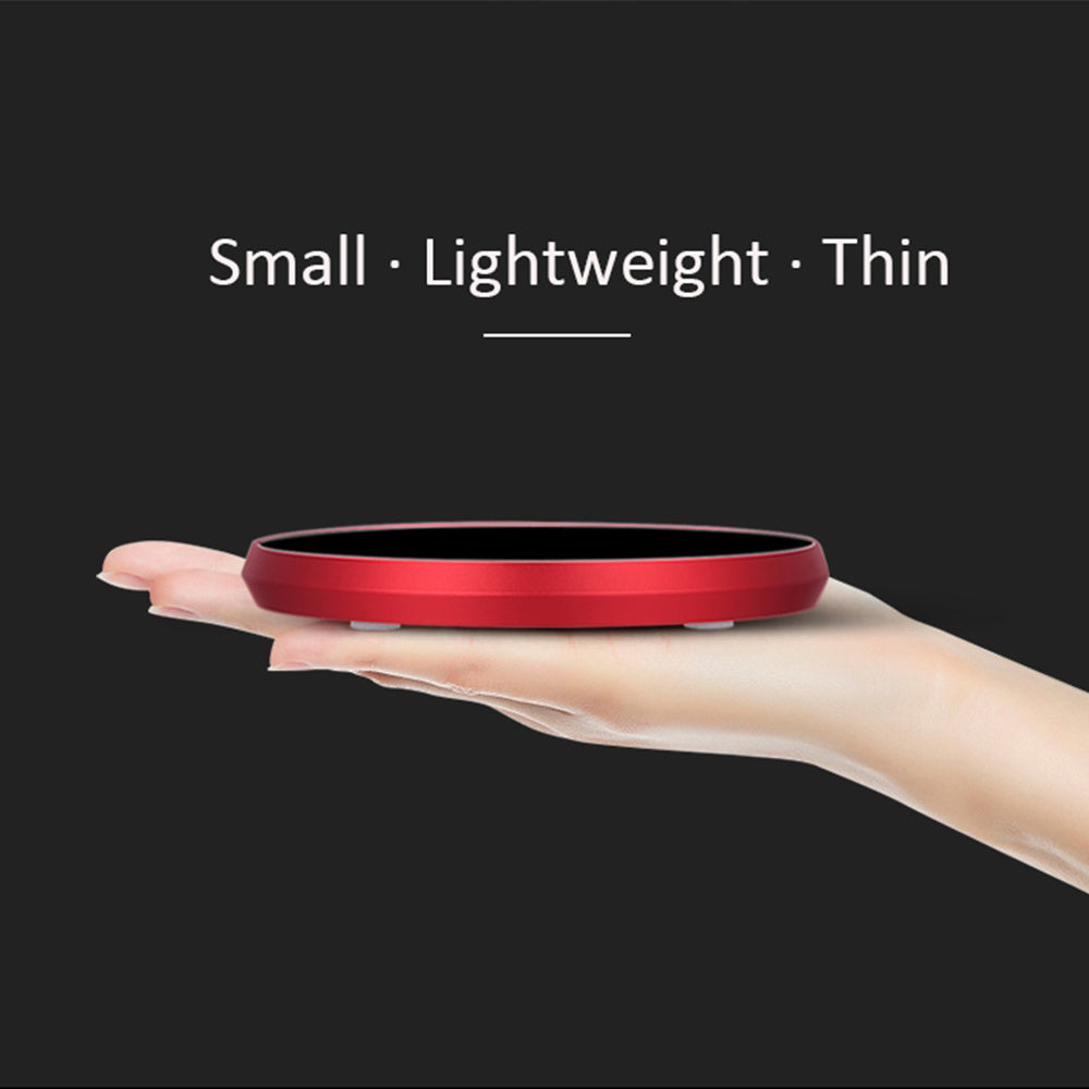 USB Coffee Mug Cup Warmer Milk Tea Water Cup Heating Electric Touch Pad Temperature Adjustable Hot Tea Maker Heater Warmer Pi-Mart