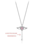 Heart Wings Necklace - SJB-DIAMOND ELITES