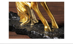 Golden Horse Wine Rack Fashion Pi-Mart