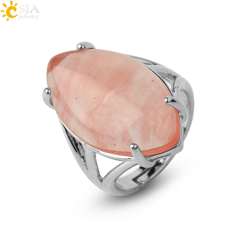 Natural Crystal Rings Pi-Mart