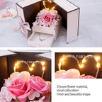 Artificial Flower Jewelry Box Pi-Mart