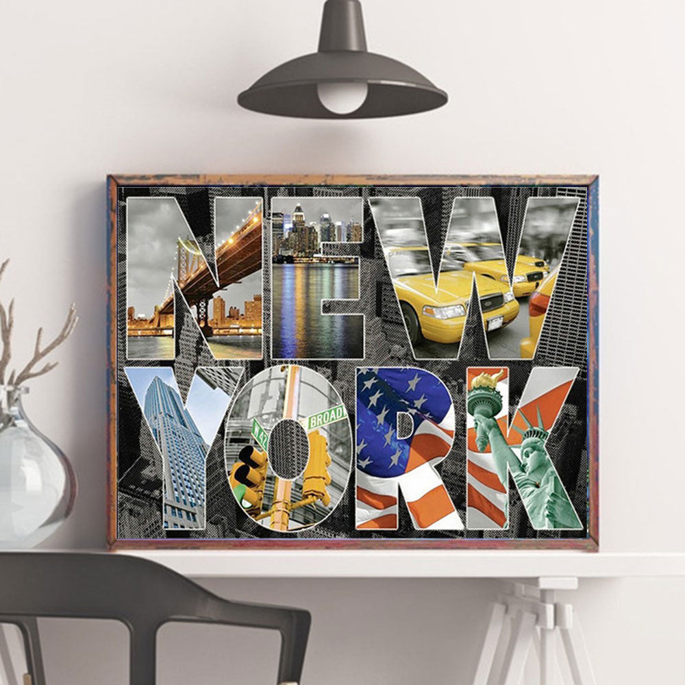 New York City Landscape Diamond Painting Cross Stitch Lootquake LLC
