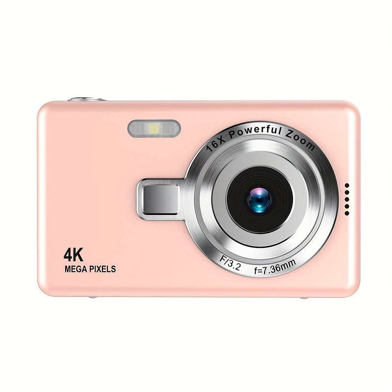 High-Definition Digital Camera with Automatic Focus And Simple Operation, Capable of Taking Photos And Recording Videos. A Surprise Gift for Beginners CCD Card Machine. Choose to Include a 32G Memory Card for Direct Storage A Lootquake LLC