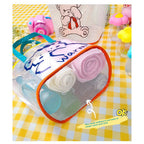 Frosted translucent PVC jelly bag, portable large-capacity beach bag, swimming bag, - SJB-DIAMOND ELITES