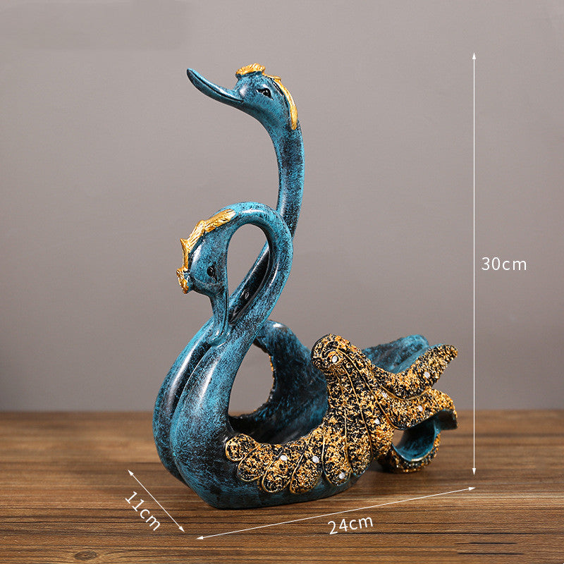 Light Luxury Swan Wine Rack High-end Creative Handicraft Ornaments Pi-Mart