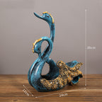 Light Luxury Swan Wine Rack High-end Creative Handicraft Ornaments Pi-Mart