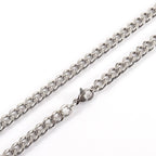 Paper Clip Chain Men Necklace Pi-Mart