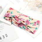 Sweat-absorbent And Anti-perspirant Bundled Headband With Wide-brimmed Print Headband Pi-Mart