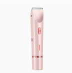 2 In 1 Hair Removal Epilator USB Rechargeable Trimmer Women Body Razor Face Leg Armpit Bikini Hand Pubic Shaver Hair Remover Pi-Mart