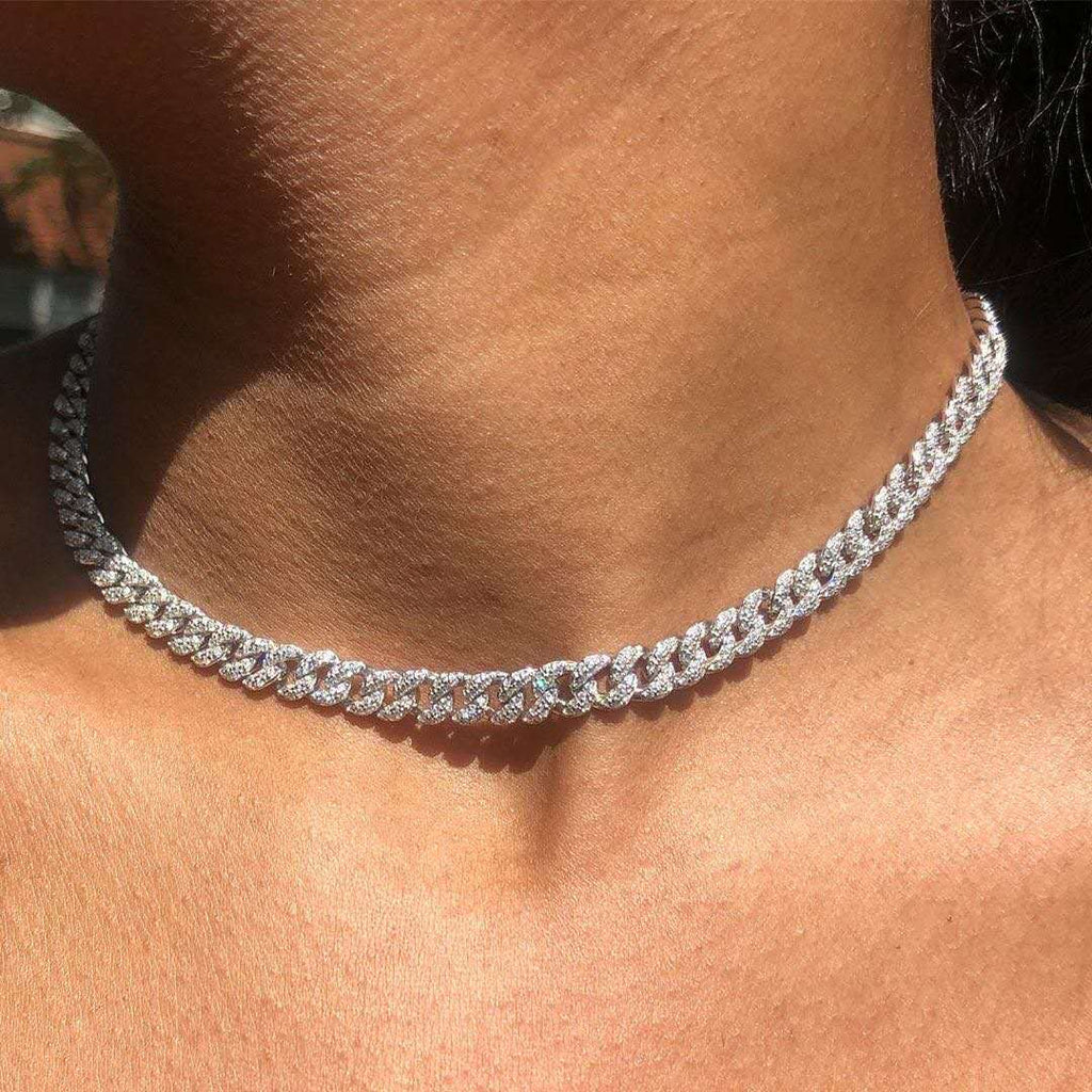 Iced Out Bling CZ Necklace Pi-Mart