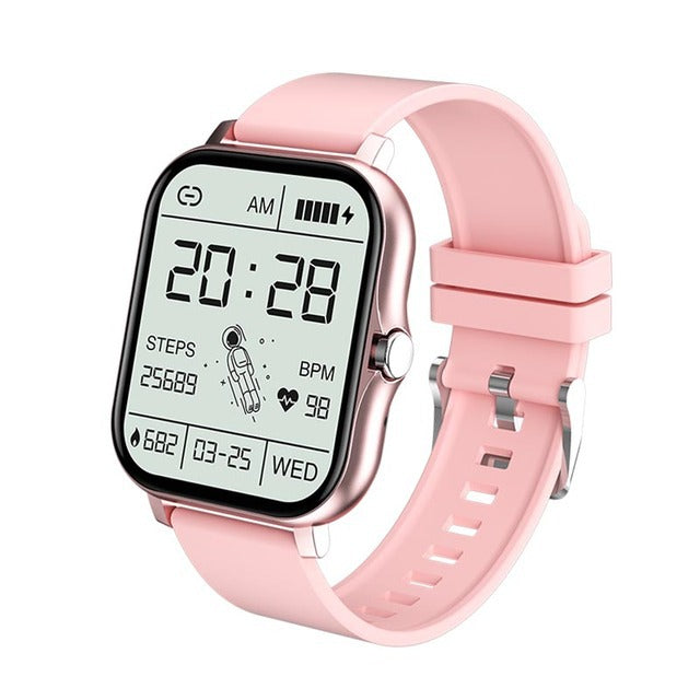 Y13 Smart Watch - 1.69'' Touchscreen Fitness Tracker with Bluetooth Calls, Heart Rate & Sleep Monitoring (Waterproof, Multi-Language) Pi-Mart