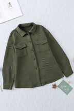Comfortable Button-Down Collared Jacket Classic Lightweight Classic Design With Pockets Stevvex
