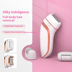 Three-in-one Electric Hair Removal Lady Shaver Hair Removal Pedicure Device